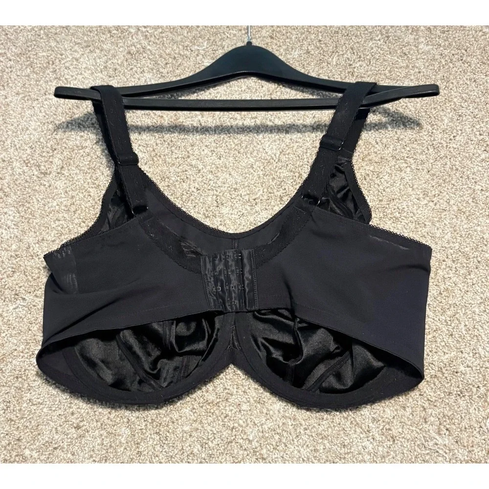 Goddess Bra Womens 44H Black Kayla Full Coverage Underwire GD6041BLk    ‎     K